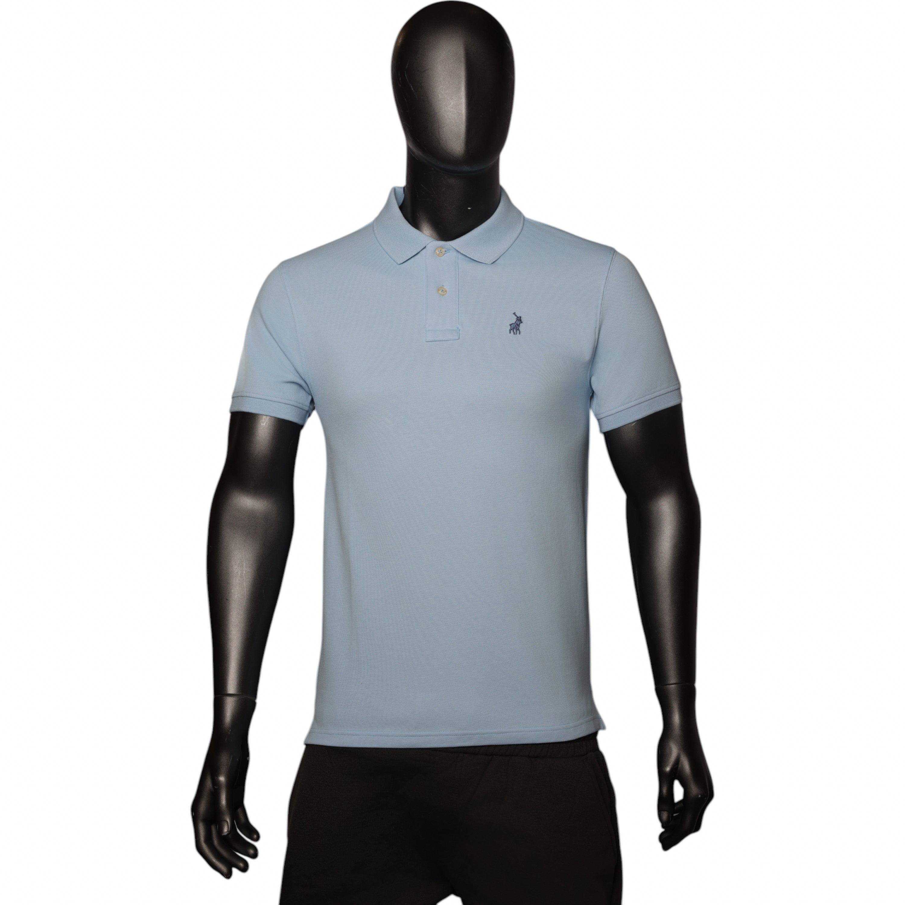 Polo Golfer Pique Light Blue
